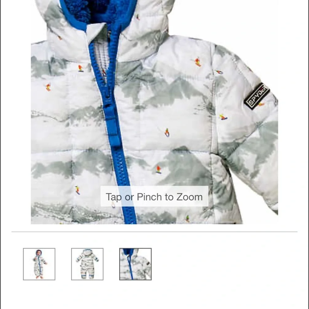 Spyder Kids Snowsuit Brand New